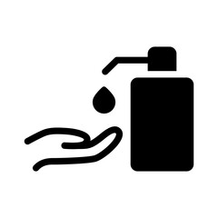 hand sanitizer icon