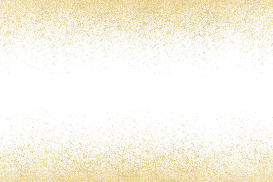golden glitter  dust transparent background