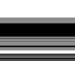 Fototapeta premium Black and white stripe abstract background. Motion effect. Grayscale fiber texture backdrop and banner. Monochrome gradient pattern and textured wallpaper.