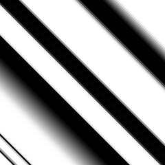 Black and white stripe abstract background. Motion effect. Grayscale fiber texture backdrop and banner. Monochrome gradient pattern and textured wallpaper.