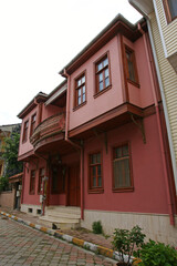 Historical Mudanya Houses in Bursa, Turkey.