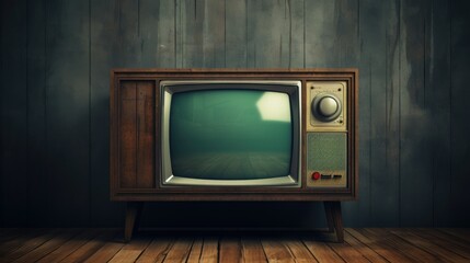 Old Television Retro Photography