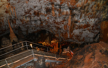 Oylat Cave in Bursa, Turkey.