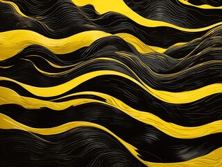 Black and yellow textured vector grungy background isolated. Wallpaper for social media post, poster, banner, greeting card, and other purposes.