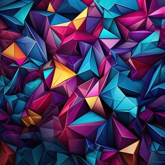 Obraz premium Colorful Abstract Circle: Geometric Shape in Purple with Textured Pattern