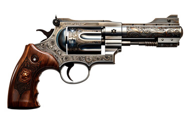 Revolver png handgun png gun png weapon png retro revolver retro gun classic antique weapon - obrazy, fototapety, plakaty