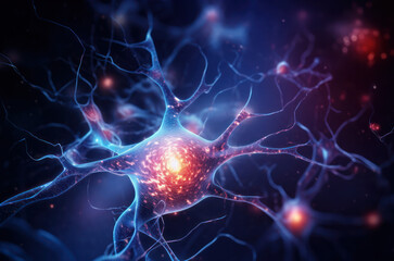 A Brain With Neurons And Neurons