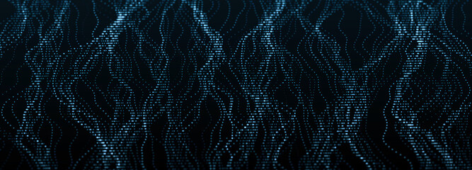 Futuristic shape abstract background. Illustration. 3D rendering.