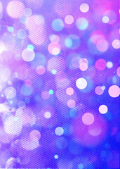 Purple bokeh square background for seasonal, holidays, event and celebrations