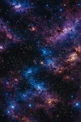 Obraz premium Nebula Abstract background