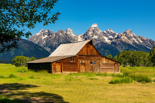 Mormon Barn in Teton