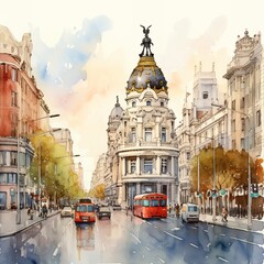 Metropolitane Eleganz: Madrids Gran Vía