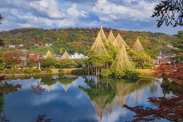 金沢 兼六園秋景色