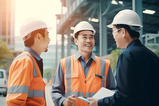 asian engineering team having meeting discussing planning with whiteboard, presenting workflow