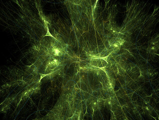 Imaginatory fractal abstract background Image