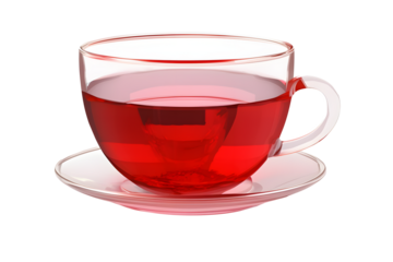 red tea transparent cup png illustration