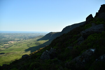 Coumshingaun Corrie Lake and the surrounding of Comeragh Mountains