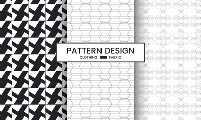 vector seamless floral pattern design fabric art, fashion contour.