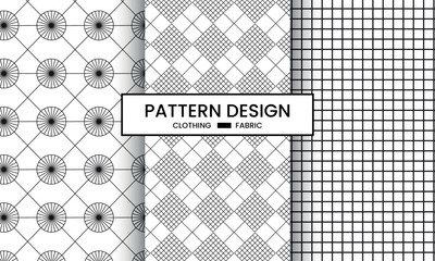 vector seamless floral pattern design fabric art, fashion contour.