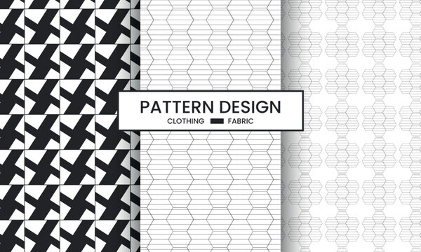 vector seamless floral pattern design fabric art, fashion contour.
