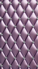A repeating pattern of mauve and silver diamonds