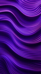 Fototapeta premium A pattern of wavy lines in shades of purple