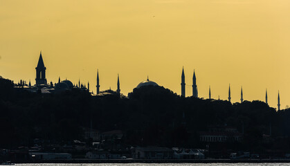 Istanbul city views and galata tower