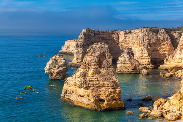 Fototapeta premium Amazing landscape of Algarve, Portugal, Europe