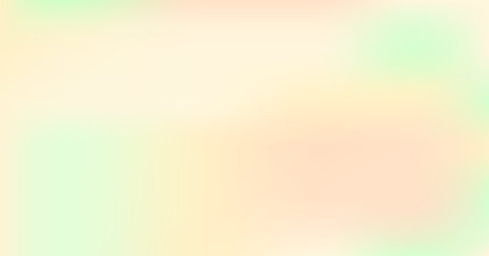Gradient nude pastel background. Spring flow design wallpaper. Blur vector illustration