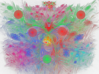 creative fractal illustration