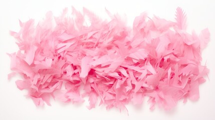 Fototapeta premium pieces of pink torn paper.