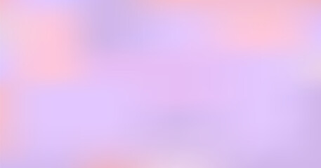 Gradient winter pastel background. Pink and purple colors. Flow design wallpaper. Blur vector illustration - obrazy, fototapety, plakaty