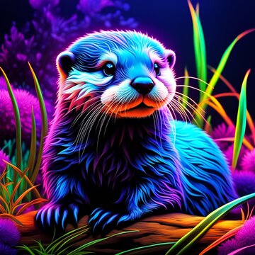 Ozzy the Inquisitive Otter!