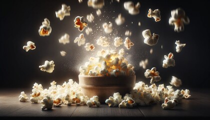 "Popcorn Extravaganza: A Festive Tribute to National Popcorn Day