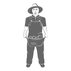 Farming Two-color Icon Set  Illustration.. Item 16