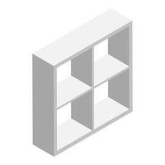 3D Isometric Flat  Set of Kitchen Cabinets. Item 3