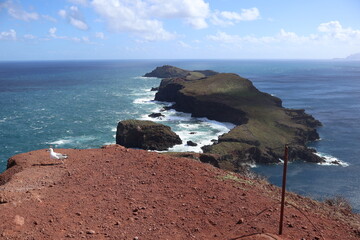 sea and rocks at Madeira island