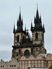 Fototapeta na wymiar Old Tow Square - Prague Czech Republic
