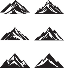 set of mountains