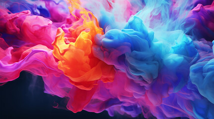 Obraz premium Smooth gradient background for web development ,created by AI