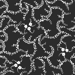 Painted Twigs and Flowers