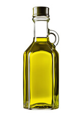 olive or oil bottle on transparent background. png file