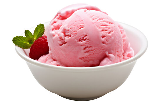 strawberry ice cream png