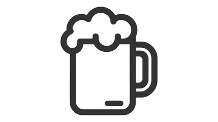 Beer Icon Isolated Beer Symbol Vector Design Illustration Eps 10
