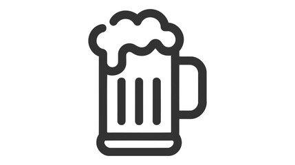 Beer Icon Isolated Beer Symbol Vector Design Illustration Eps 10