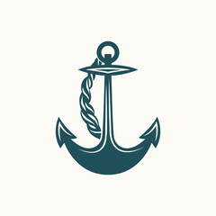 Sail back in time with our vector vintage anchor. Nautical charm meets timeless style, making it the perfect emblem for a touch of maritime elegance.
