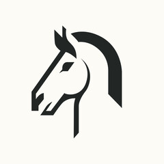 Gallop into elegance with our vector horse icon logo. A symbol of strength and grace, perfect for adding a touch of majestic flair to your brand.