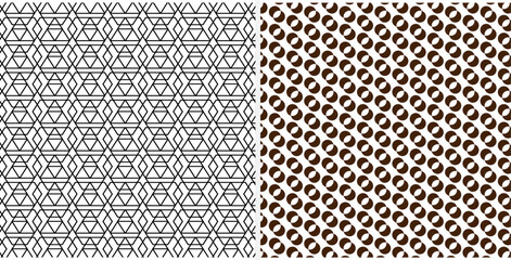 Modern creative pattern design template.