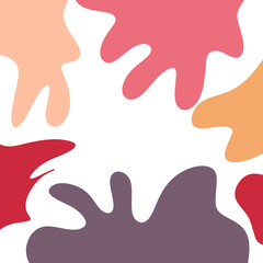 Abstract Shapes Corner Background