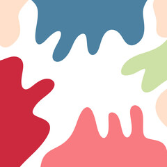 Abstract Shapes Corner Background